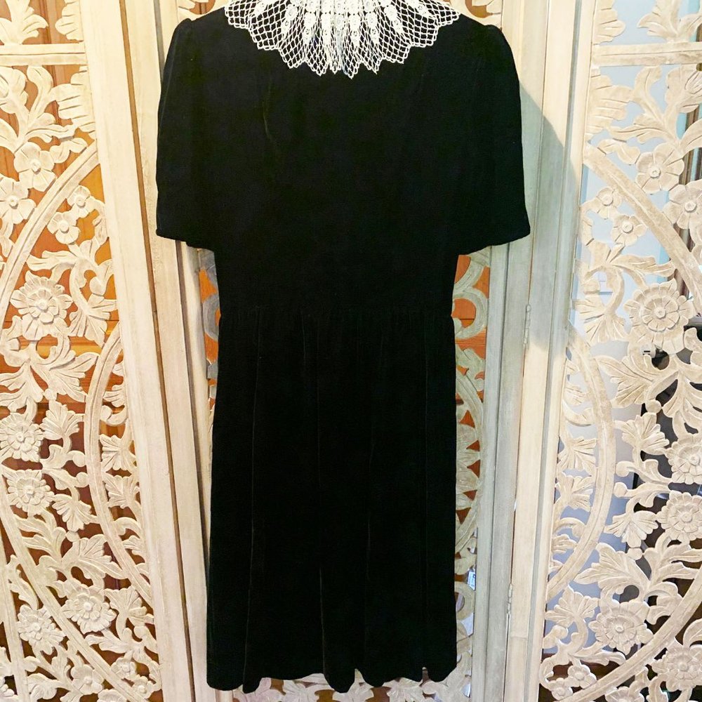 Vintage 80's Bobby's Girl Collar Dress - Picture 4 of 4